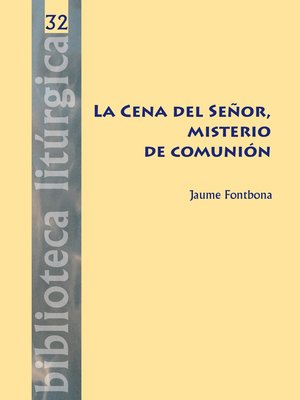 cover image of La Cena del Señor, misterio de comunión